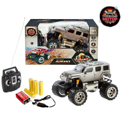 Радиуправляемый джип Трофи Монстр Пламенный мотор 870263